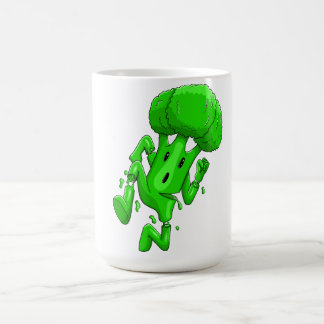 Funny Broccoli Cartoon Kaffeetasse