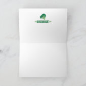 Funny Broccoli Feiertagskarte (Innenseite)