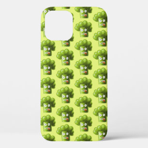 Funny Broccoli Green Cartoon Muster Vegetarier Case-Mate iPhone Hülle