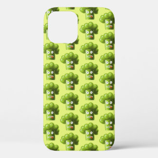 Funny Broccoli Green Cartoon Muster Vegetarier Case-Mate iPhone Hülle