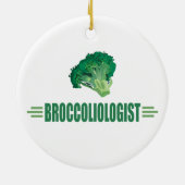 Funny Broccoli Keramikornament (Hinten)