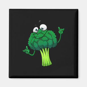 Funny Broccoli Lover Designs für Männer Frauen Veg Magnet