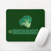 Funny Broccoli Mousepad (Mit Mouse)