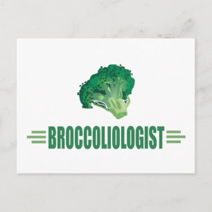 Funny Broccoli Postkarte