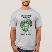 Funny Broccoli T-Shirt (Vorderseite)