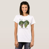 Funny Broccoli Talk T-Shirt (Vorne ganz)