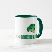 Funny Broccoli Tasse (VorderseiteRechts)