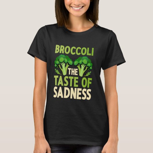 Funny Brocolli Hater Veggies T-Shirt (Vorderseite)
