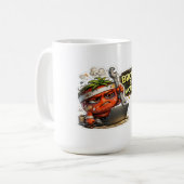 Funny Broken But Working Retro PC Computer Geek T- Kaffeetasse (Vorderseite Links)
