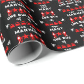 Funny Broken Leg Get Wel Geschenkpapier (Rolleneckpunkt)