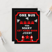 Funny Broken Leg wird gut Karte (Vorderseite/Rückseite Beispiel)