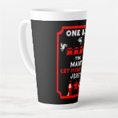 Funny Broken Leg wird gut Milchtasse (Linke Ecke)