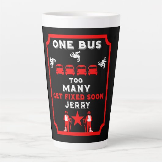 Funny Broken Leg wird gut Milchtasse (Vorderseite)