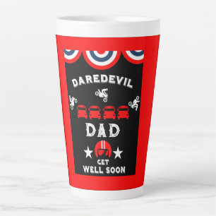 Funny Broken Leg wird gut Milchtasse