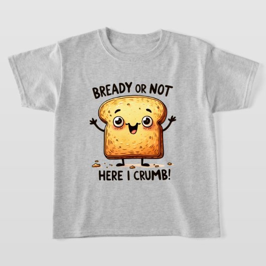 Funny Brot Wortart T-Shirt (Ablage )