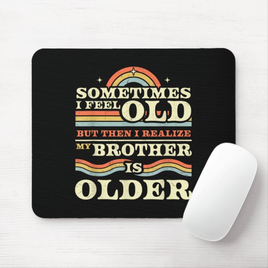 Funny Brother & amp; Schwester, Sibling T-Shirts & Mousepad (Mit Mouse)