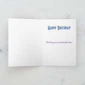 Funny Brother Birthday Karte (Innenseite)