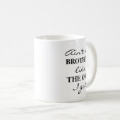 Funny Brother Coffee Tee Tasse (VorderseiteRechts)
