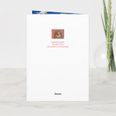 Funny Brother Fishing Birthday Karte (Rückseite)