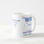 Funny Brother Kaffeetasse (VorderseiteRechts)