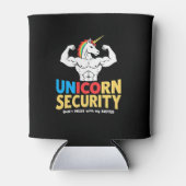 Funny Brother Unicorn Security Dont Mess With My S Dosenkühler (Vorderseite)