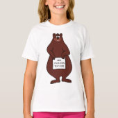 Funny Brown Bär T-Shirt (Vorderseite)