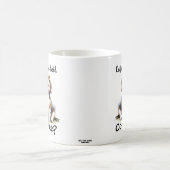 Funny BROWN 'Coffee" Beagle Personalize Kaffeetasse (Mittel)