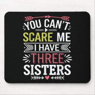 Funny Bruder Witz Du kannst mir nicht sagen, ich h Mousepad