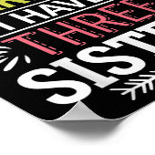 Funny Bruder Witz Du kannst mir nicht sagen, ich h Poster (Ecke)