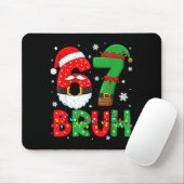 Funny Bruh 67 Six Seven 6 7 Meme Christmas Boys Sa Mousepad (Mit Mouse)