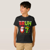 Funny Bruh 67 Six Seven 6 7 Meme Christmas Boys Sa T-Shirt (Vorne ganz)
