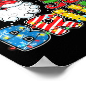 Funny Bruh 67 Six Seven Christmas 6 7 Meme Boy Gir Poster (Ecke)