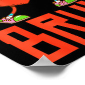 Funny Bruh 67 Valentine Six Seven Meme Gen Alpha B Poster (Ecke)