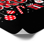 Funny Bruh Christmas Meme For Women Men Kids Toddl Poster (Ecke)