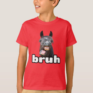 Funny Bruh Horse T-Shirt