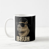 Funny Bruh Meme Capybara Lover Cool Sungles For Me Kaffeetasse (Links)