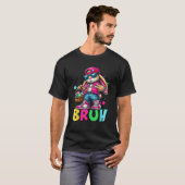 Funny Bruh Meme Easter Day Bunny Eggs Teens Boys K T-Shirt (Vorne ganz)