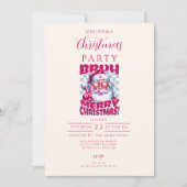 Funny Bruh Merry Christmas Einladung (Vorderseite)