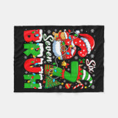 Funny Bruh Six Seven 6 7 Meme Christmas 67 Boy Gir Fleecedecke (Vorderseite (Horizontal))
