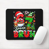 Funny Bruh Six Seven 6 7 Meme Christmas 67 Boy Gir Mousepad (Mit Mouse)