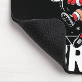 Funny Bruh Soccer Santa 67 Meme Christmas Xmas Paj Mousepad (Ecke)