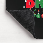 Funny Bruh Sprichwort Bro Begrüßung Weihnachtsmeme Mousepad (Ecke)