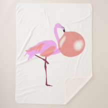 Funny Bubble Gum Flamingo Blflüge Blase