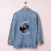 Funny Buck Rund und erfahren Jeansjacke (Hangar)