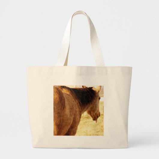 Funny Buckskin Jumbo Stoffbeutel (Vorne)