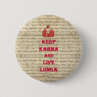 Funny Buddha Sprichwort Button