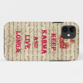 Funny Buddha Sprichwort Case-Mate iPhone Hülle (Rückseite (Horizontal))
