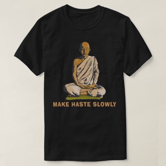 Funny Buddha Zitat 2 T-Shirt (Design vorne)