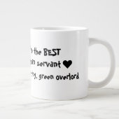 Funny Budgie Tasse - Bestes Mensch je (Rechts)