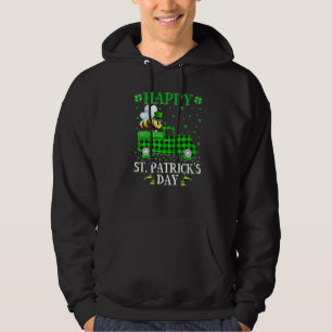 Funny Buffalo Kariert Green Truck Bumble Bee St Pa Hoodie
